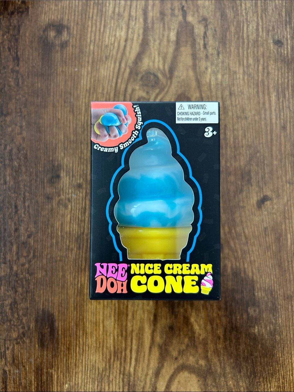 Nice Cream Cone - Blue & Yellow Kids Toy - Needoh